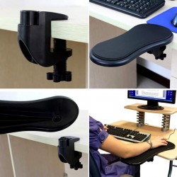 Suport de mana pentru scaun sau birou, unghi reglabil, corectare postura, 28x13.5 cm