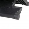 Suport ergonomic reglabil pentru picioare, antiderapant, inclinare 30 grade, 3 trepte inaltime