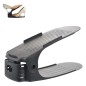 Organizator pantofi, inaltime reglabila pe 3 nivele, suport incaltaminte, negru