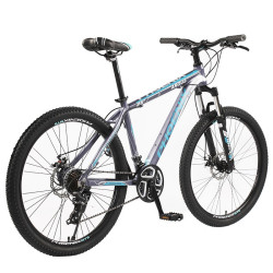 Bicicleta Mountain Bike, cadru aluminiu, roti 26 inch, 21 viteze, schimbator Shimano, suspensii pe furca, frane pe disc, Phoenix