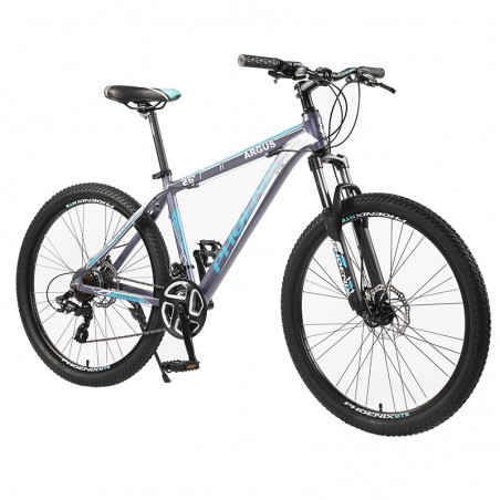 Bicicleta Mountain Bike, cadru aluminiu, roti 26 inch, 21 viteze, schimbator Shimano, suspensii pe furca, frane pe disc, Phoenix