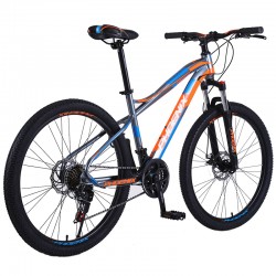 Bicicleta Mountain Bike, 26" cadru otel, roti 26 inch, 21 viteze, schimbator Shimano, suspensii pe furca, frana disc, PHOENIX