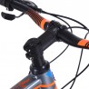 Bicicleta Mountain Bike 26", cadru otel, 21 viteze, schimbator Shimano, suspensii pe furca, frana disc, PHOENIX