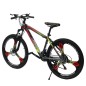 Bicicleta MTB Tornado, 21 viteze, roti 26 inch, cadru otel 17’’, suspensii pe furca, genti pline, Phoenix