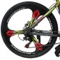 Bicicleta MTB Tornado, 21 viteze, roti 26 inch, cadru otel 17’’, suspensii pe furca, genti pline, Phoenix