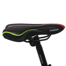 Bicicleta MTB Tornado, 21 viteze, roti 26 inch, cadru otel 17’’, suspensii pe furca, genti pline, Phoenix