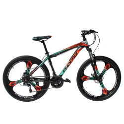 Bicicleta MTB Tornado, cadru otel 17", roti 26 inch, 21 viteze, jante aluminiu, frana pe disc, Phoenix