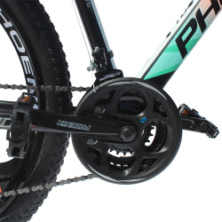 Bicicleta MTB Tornado, cadru otel 17", roti 26 inch, 21 viteze, jante aluminiu, frana pe disc, Phoenix