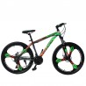 Bicicleta MTB Tornado, cadru otel 17", roti 26 inch, 21 viteze, suspensii pe furca, jante aluminiu, Phoenix