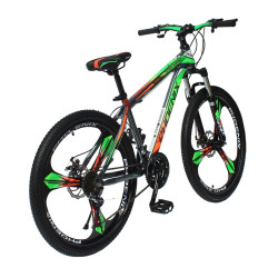 Bicicleta MTB Tornado, cadru otel 17", roti 26 inch, 21 viteze, suspensii pe furca, jante aluminiu, Phoenix
