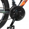 Bicicleta MTB Tornado, cadru otel 17", roti 26 inch, 21 viteze, suspensii pe furca, jante aluminiu, Phoenix