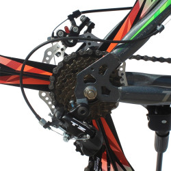Bicicleta MTB Tornado, cadru otel 17", roti 26 inch, 21 viteze, suspensii pe furca, jante aluminiu, Phoenix