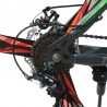Bicicleta MTB Tornado, cadru otel 17", roti 26 inch, 21 viteze, suspensii pe furca, jante aluminiu, Phoenix