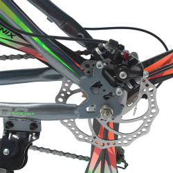 Bicicleta MTB Tornado, cadru otel 17", roti 26 inch, 21 viteze, suspensii pe furca, jante aluminiu, Phoenix