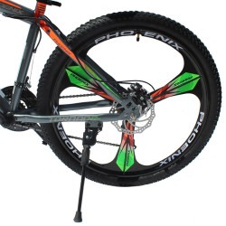 Bicicleta MTB Tornado, cadru otel 17", roti 26 inch, 21 viteze, suspensii pe furca, jante aluminiu, Phoenix