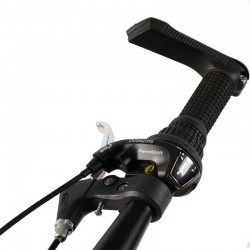 Bicicleta Mountain Bike cadru 13", 21 viteze, roti 24 inch, schimbator Shimano, frana disc, suspensii furca cu blocare, Phoenix