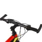 Bicicleta Mountain Bike cadru otel 13", roti 20 inch, 21 viteze, schimbator Shimano, suspensii pe furca cu blocator, Phoenix