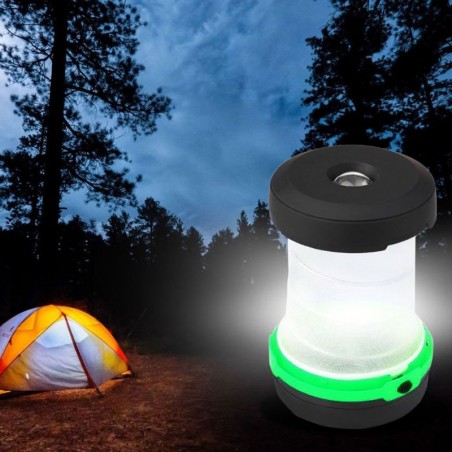 Lanterna tip felinar pentru camping, verde