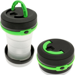Lanterna tip felinar pentru camping, verde