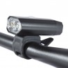 Far LED 5W pentru bicicleta, reincarcabil USB 1050 mAh, 8 moduri iluminare, carcasa aluminiu