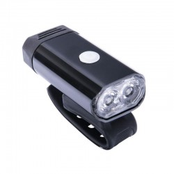 Far LED 5W pentru bicicleta, reincarcabil USB 1050 mAh, 8 moduri iluminare, carcasa aluminiu