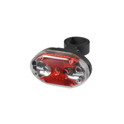Stop 9 LED-uri pentru bicicleta, 3 moduri iluminare, alimentare baterii AAA