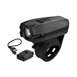 Far bicicleta LED reincarcabil USB 1050 mAh, 400 lm, IPX44, colier prindere