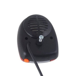 Set lumini siguranta LED bicicleta, sonerie cu 8 melodii, lumini frana si semnalizare