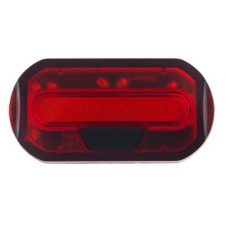 Stop pentru bicicleta, 15 LED-uri, alimentare 2 baterii CR2032, 2 moduri iluminare