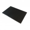 Suport uscarea vaselor bucatarie, suprafata antiderapanta, 45x30cm, negru