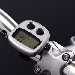 Kilometraj cu fir pentru bicicleta, 13 functii, LCD, afisaj temperatura, ora, functie SCAN