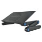 Masuta ajustabila pentru laptop 27x48 cm, cooler pentru racire, unghi 180 grade, sistem blocare