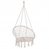 Leagan suspendat 53x150 cm, hamac scaun cu spatar, tip cuib, maxim 150 kg
