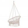 Leagan suspendat 53x150 cm, hamac scaun cu spatar, tip cuib, maxim 150 kg