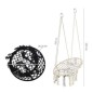 Leagan suspendat 53x150 cm, hamac scaun cu spatar, tip cuib, maxim 150 kg
