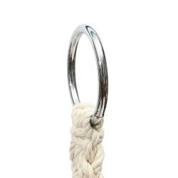 Leagan suspendat 53x150 cm, hamac scaun cu spatar, tip cuib, maxim 150 kg