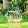 Leagan suspendat 53x150 cm, hamac scaun cu spatar, tip cuib, maxim 150 kg