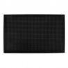 Suport uscarea vaselor bucatarie, suprafata antiderapanta, 45x30cm, negru