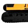 Excavator cu telecomanda 15 canale, scara 1:24, efecte sonore, raza actiune 30-50m, reincarcabil USB, senile cauciuc