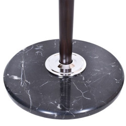 Cuier metalic tip pom, 179 cm,16 brate, suport pentru umbrela, baza marmura