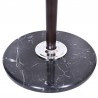 Cuier metalic tip pom, 179 cm,16 brate, suport pentru umbrela, baza marmura