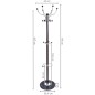 Cuier metalic tip pom, 179 cm,16 brate, suport pentru umbrela, baza marmura Cuier metalic tip pom, 179 cm,16 brate, suport pentru umbrela, baza marmura