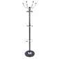 Cuier metalic tip pom, 179 cm,16 brate, suport pentru umbrela, baza marmura Cuier metalic tip pom, 179 cm,16 brate, suport pentru umbrela, baza marmura