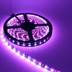 Banda LED auto decorativa RGB+NW 5050, 72W, 12V, lungime 5m, autoadeziva, interior, IP20