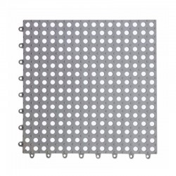 Covor antiderapant pentru baie, tip puzzle, 30x30 cm, grosime 2 mm, set 10 bucati