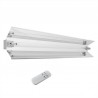 Lampa bactericida UVC orientabila 55W cu reflector, control telecomanda cu temporizator fixare perete