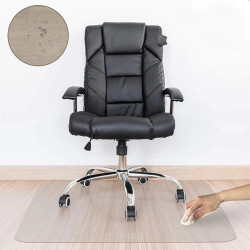 Covoras pentru protectie pardosea, 90x120cm, PVC flexibil, grosime 1.5mm, transparent mat