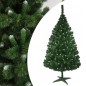 Brad Artificial Pin Canadian 220 cm – diametru 138 cm, 112 ramuri, 664 ace – Aspect verde natural cu efect nins