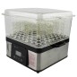 Sterilizator prosoape cu aburi, 750W, display LCD, 2 functii, volum 2.4 L