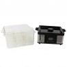 Sterilizator prosoape cu aburi, 750W, display LCD, 2 functii, volum 2.4 L